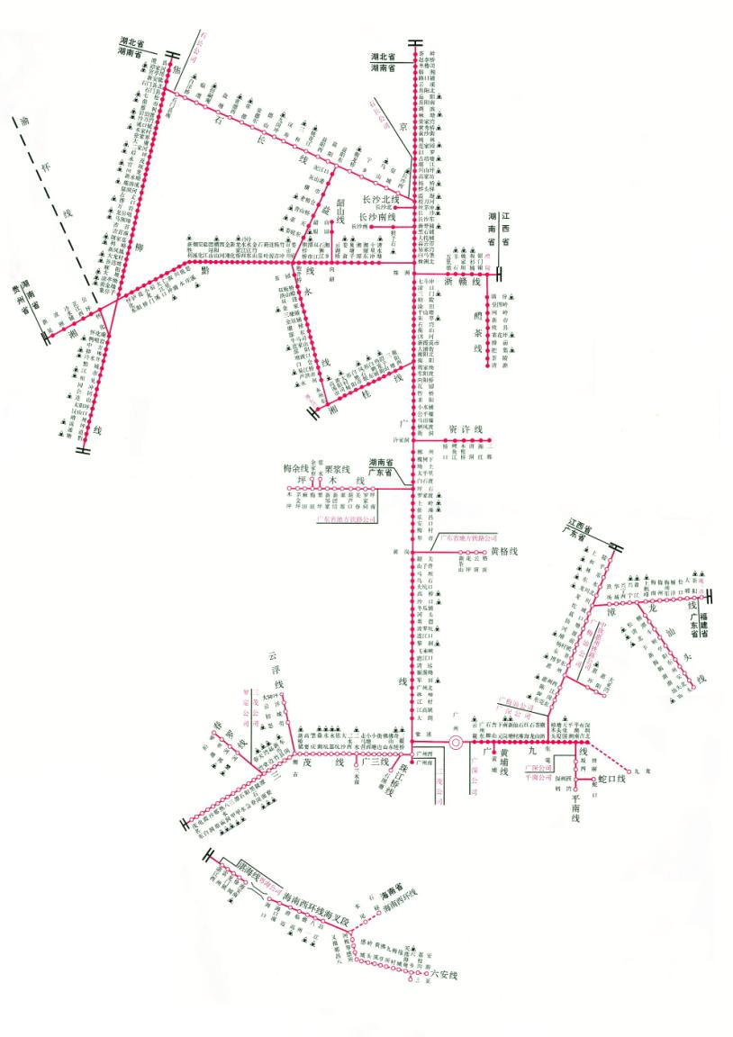 中国铁路最新地图揭示交通发展与变迁历程